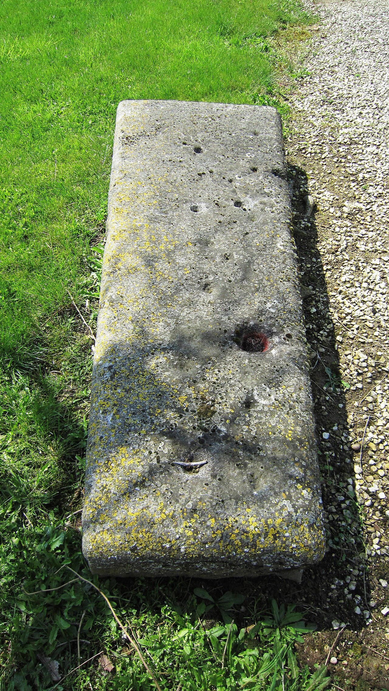 Menhir de la Grande Borne à Coulmier-le-Sec